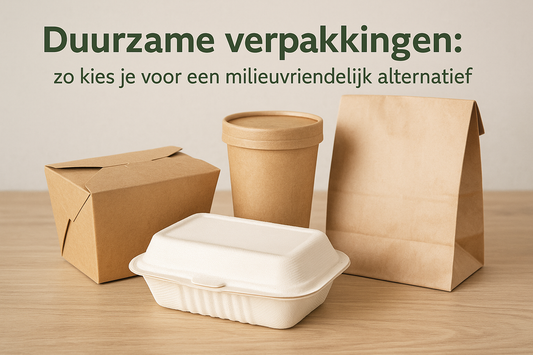 Duurzame verpakkingen: zo kies je voor een milieuvriendelijk alternatief