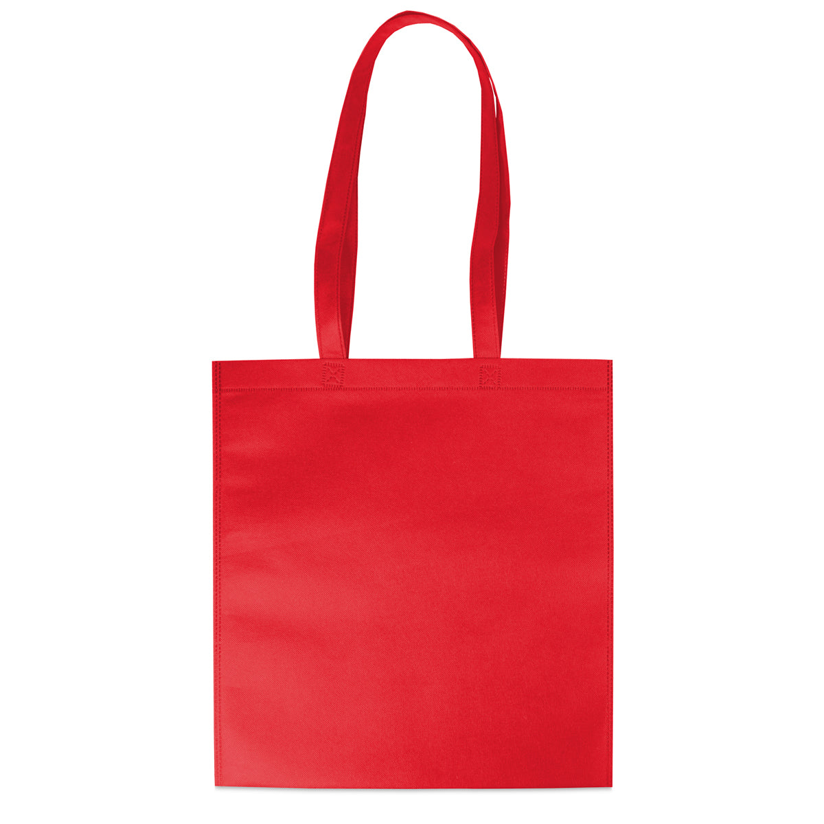 Non-woven tas met lange hengsels