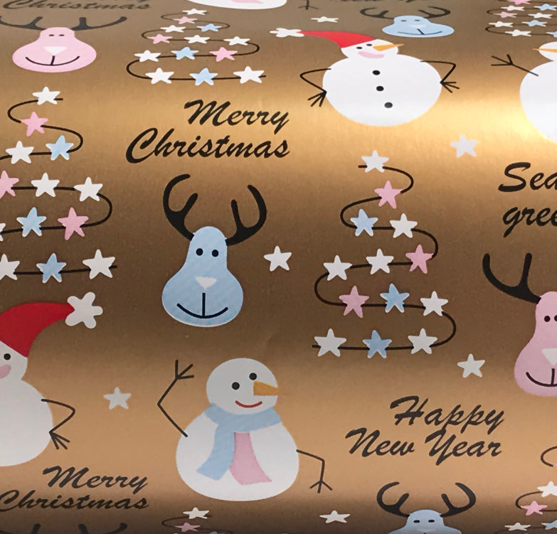 Inpakpapier kerst D90207