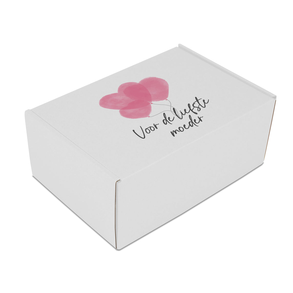Moederdag geschenkdozen Voor de liefste moeder opdruk