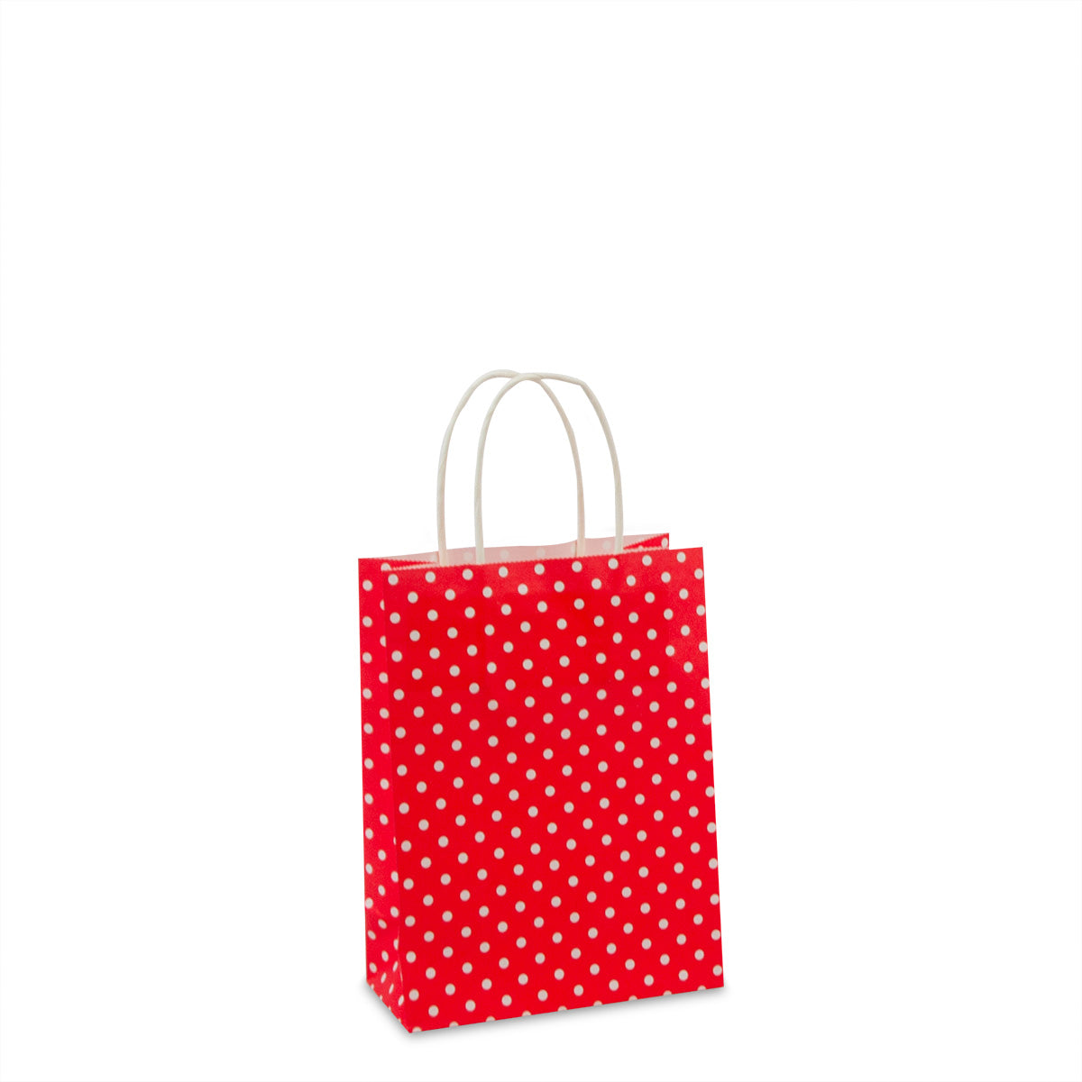 Papieren tassen twisted Polka dot
