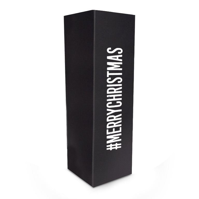 Luxe wijnflesdozen kerst met magneetsluiting #MERRYCHRISTMAS