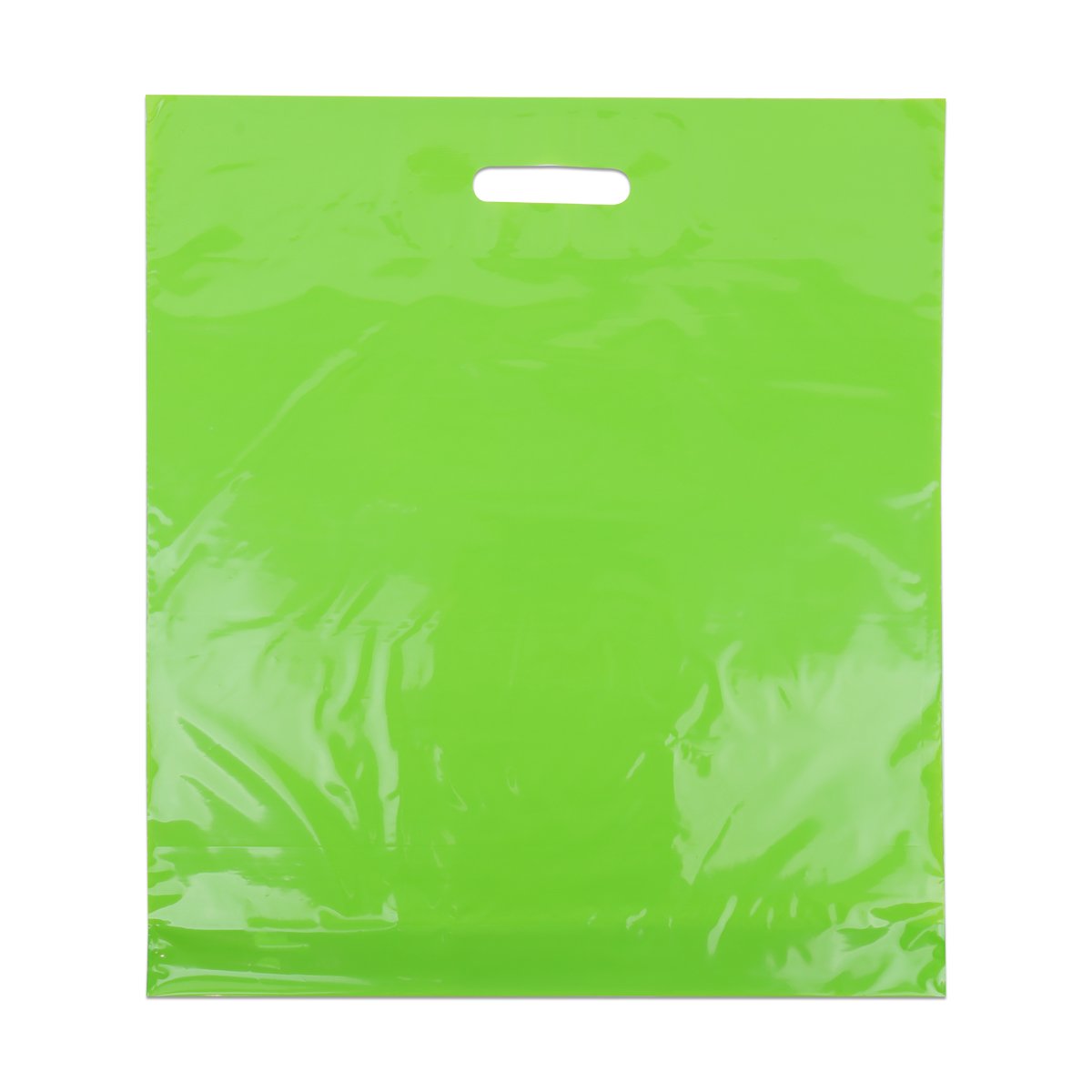 Budget plastic tassen effen kleuren