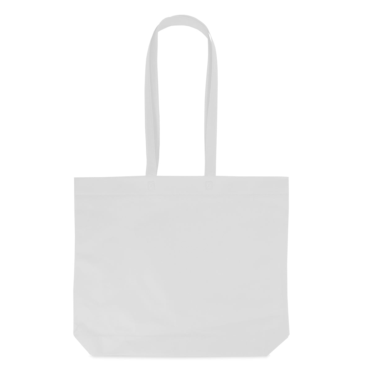 Non-woven tas met lange hengsels