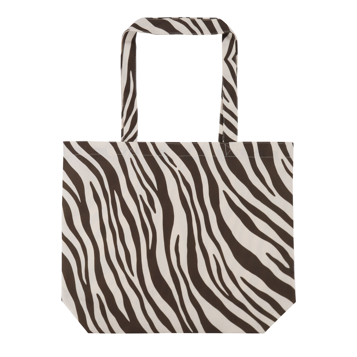 Katoenen zebra tote bags