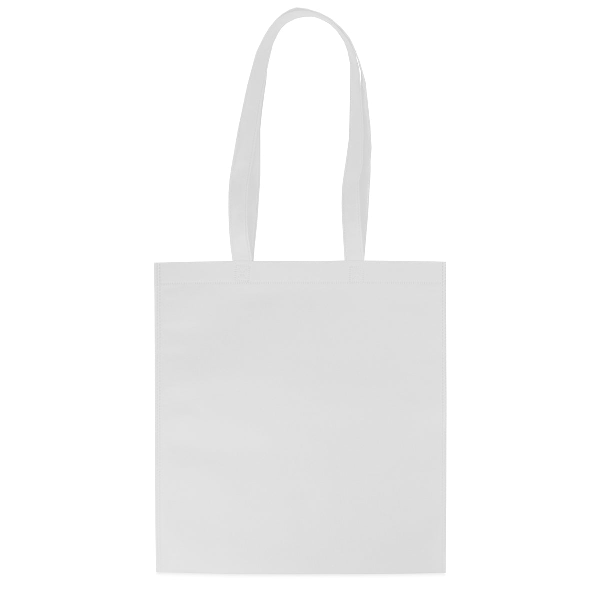 Non-woven tas met lange hengsels