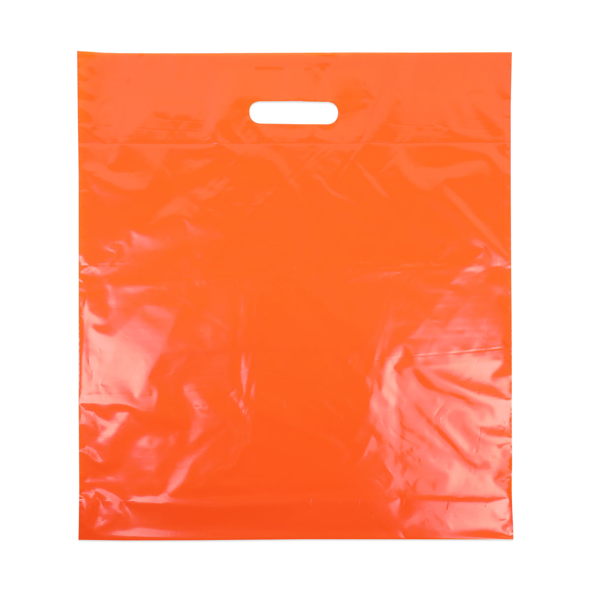 Budget plastic tassen effen kleuren