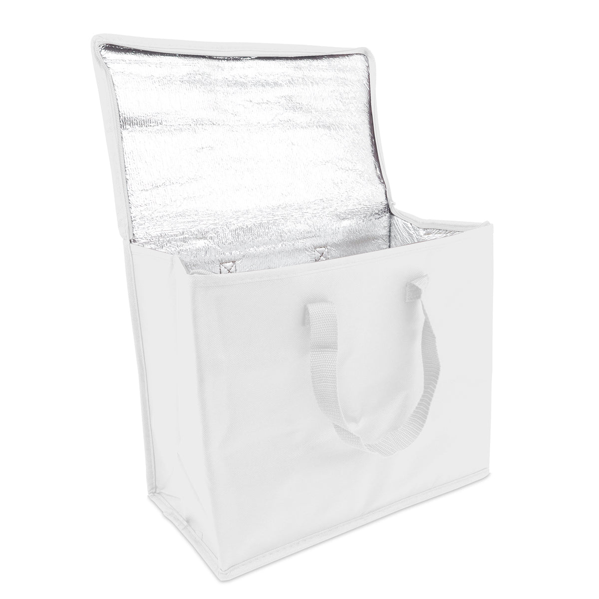 Koeltassen met ritssluiting gemaakt van non-woven stof