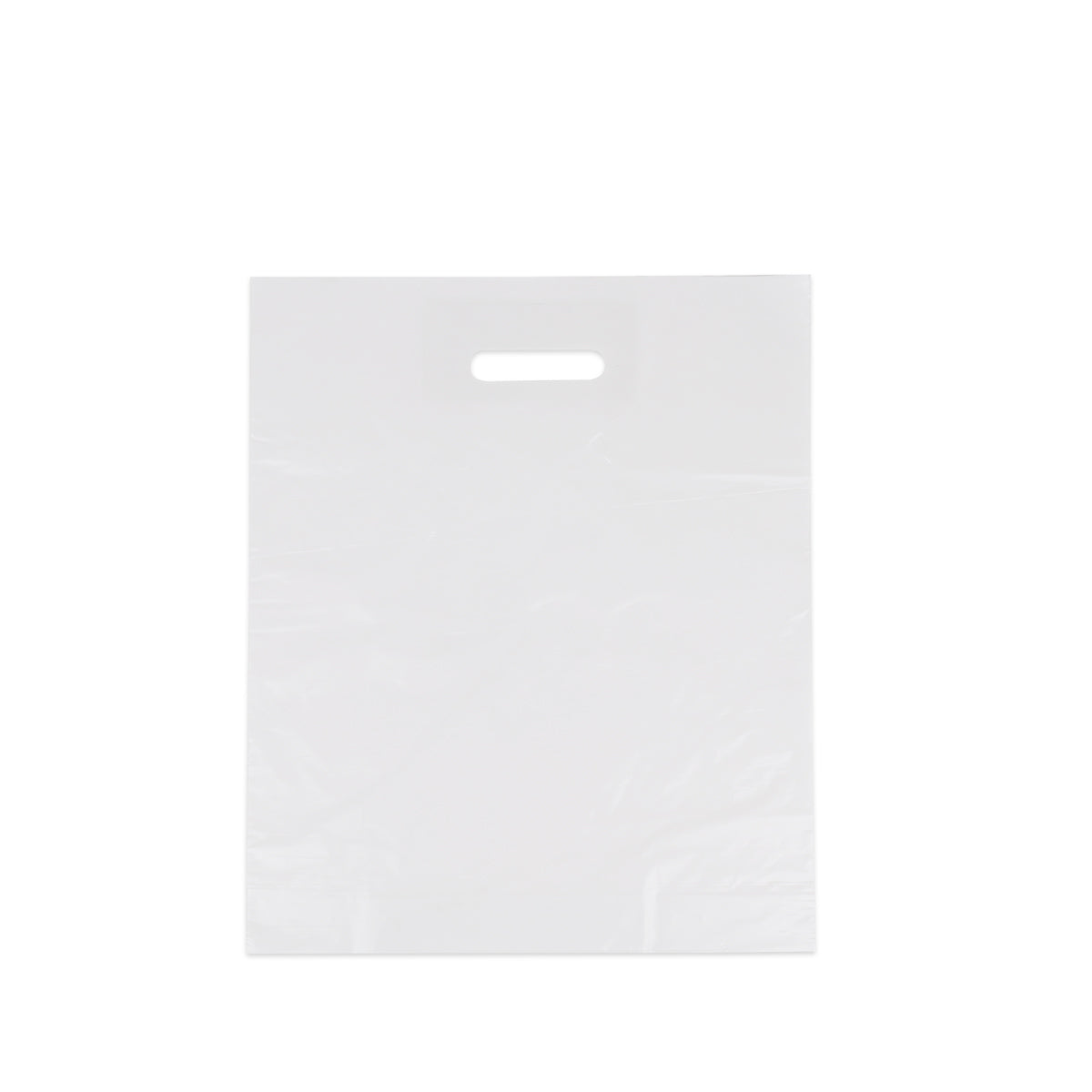 Budget plastic tassen wit