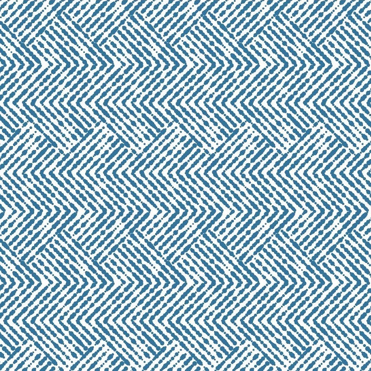 Coated inpakpapier - Chevron dots dessin