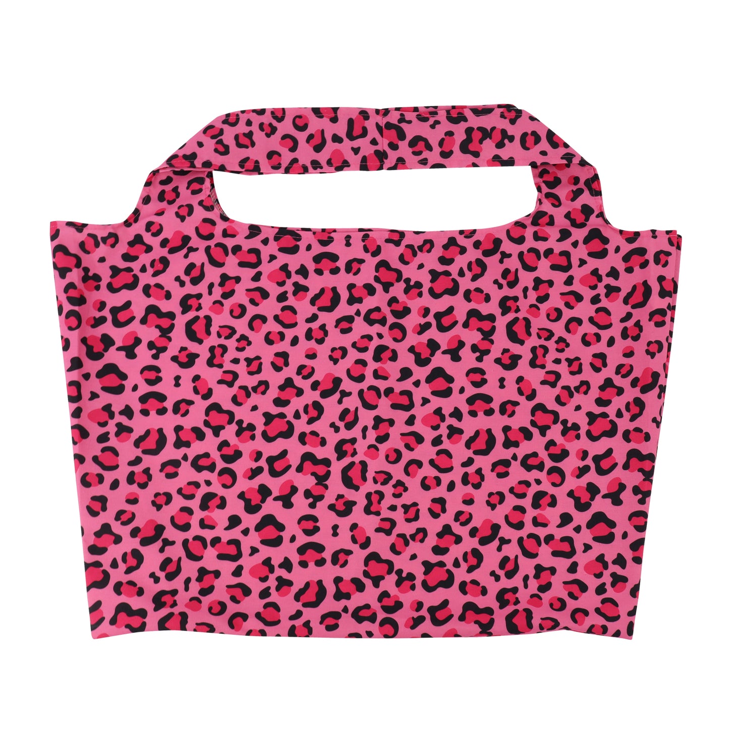 Katoenen panter strandtassen