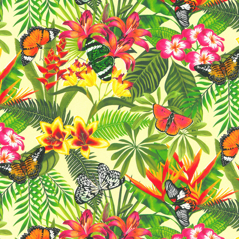 Inpakpapiervlinder design coated