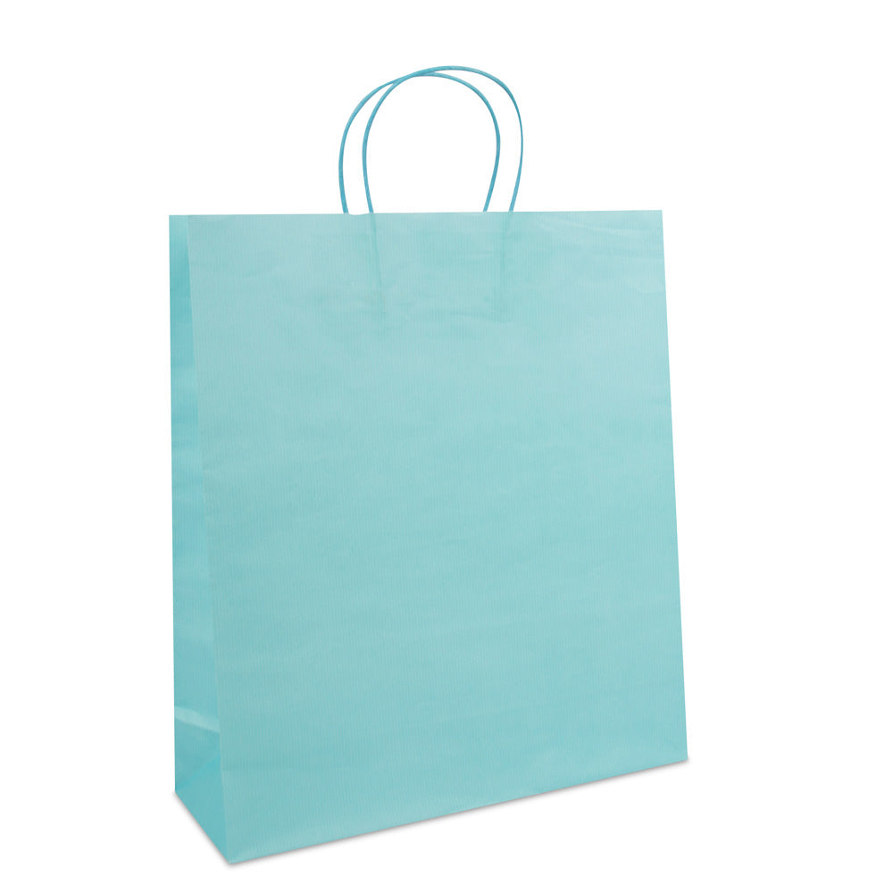 Luxe papieren twisted tassen met bodemkarton