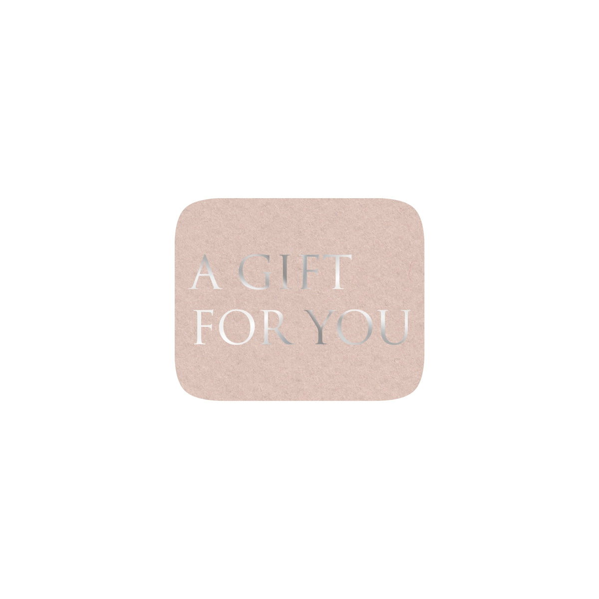 A gift for you Etiketten