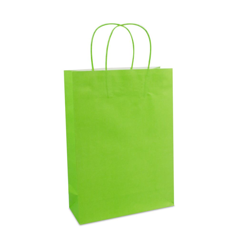 Luxe papieren twisted tassen met bodemkarton