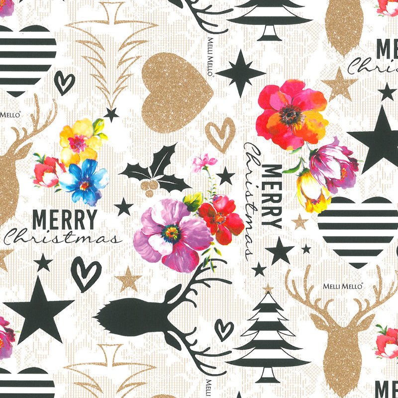 Inpakpapier kerst D90139