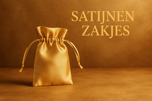 De pure elegantie van satijnen zakjes: kleine verpakkingen met grote impact