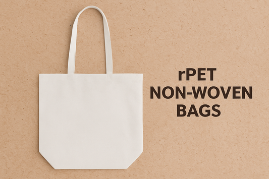 Duurzaam en stijlvol shoppen met RPET non-woven tassen
