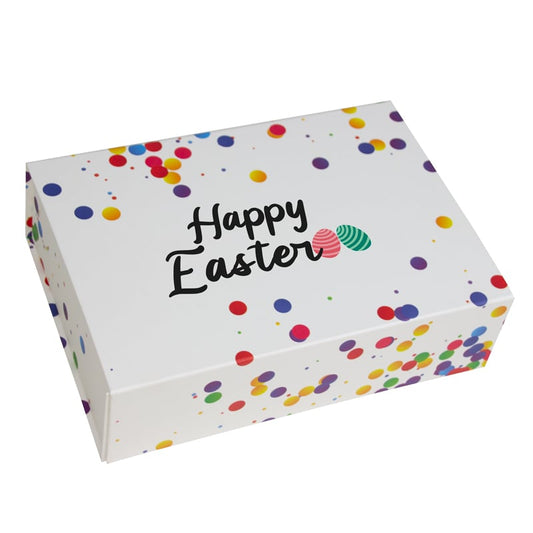 Magneetdozen confetti Happy Easter