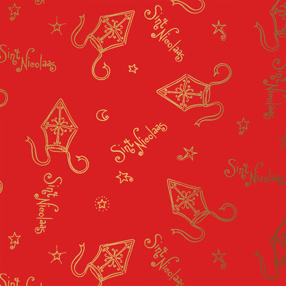 Sinterklaas inpakpapier - D90076