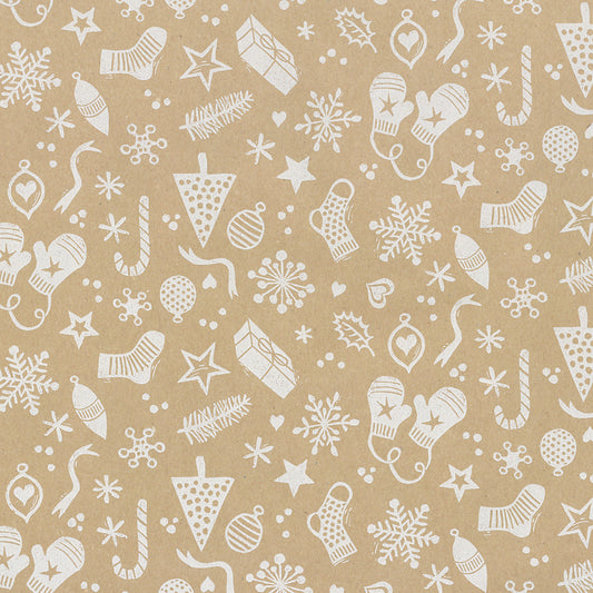 Inpakpapier kerst D078