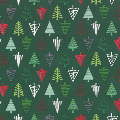 Kerst inpakpapier - D083