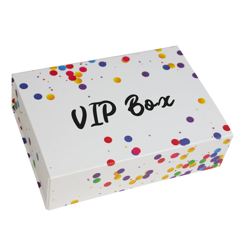 Magneetdozen confetti VIP Box
