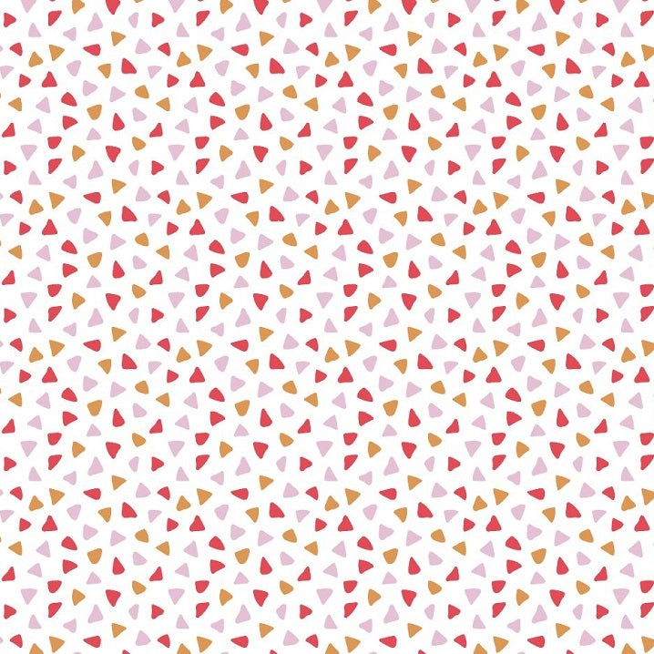 Coated inpakpapier - Trendy triangles dessin