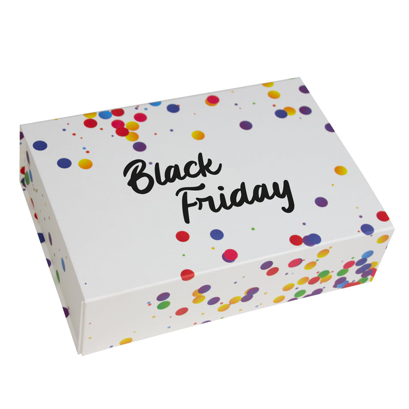 Magneetdozen confetti Black Friday