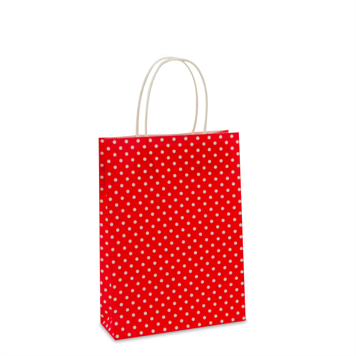 Papieren tassen twisted Polka dot