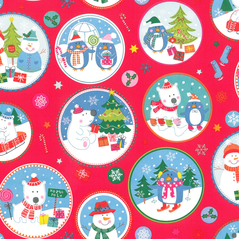 Inpakpapier kerst D90160