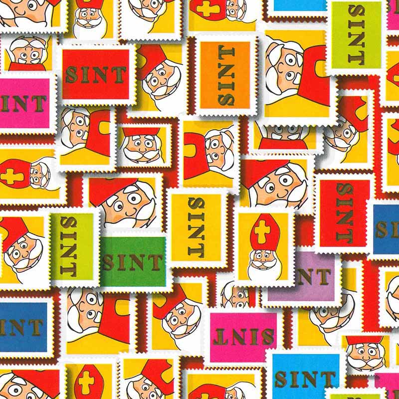 Inpakpapier Sinterklaas