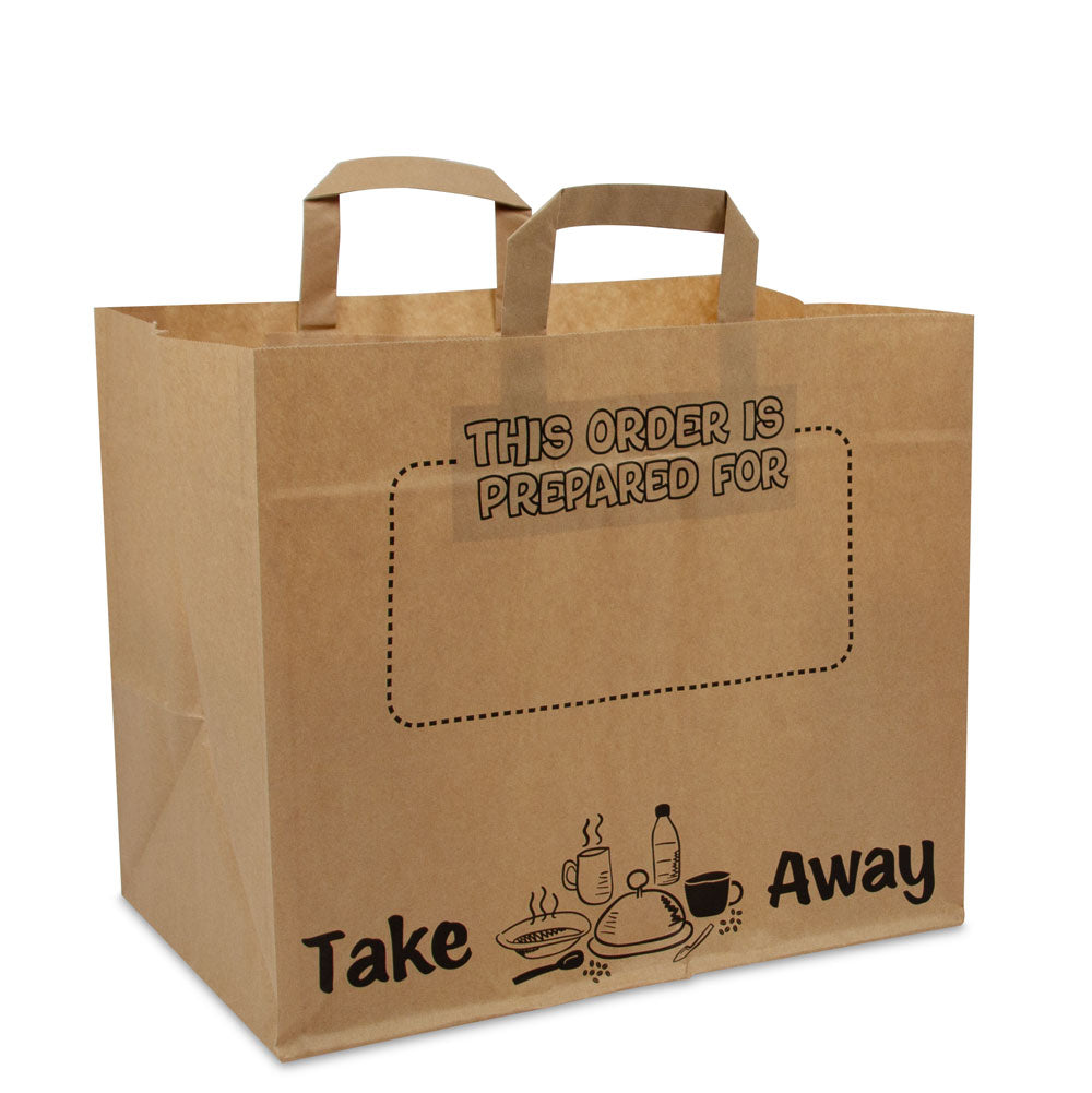 papieren Take away tassen - Prepared for opdruk