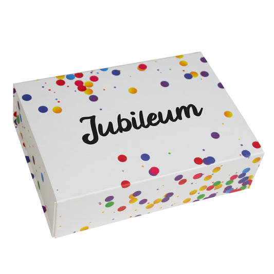 Magneetdozen confetti Jubileum