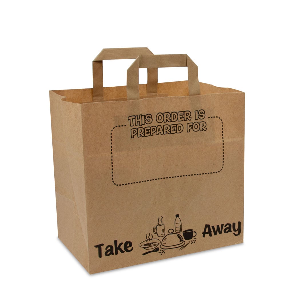 papieren Take away tassen - Prepared for opdruk