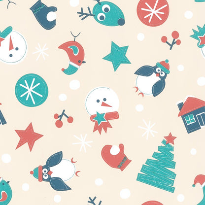 Kerst inpakpapier - D90179