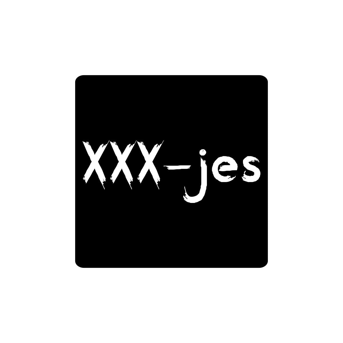 Etiketten - XXX-jes