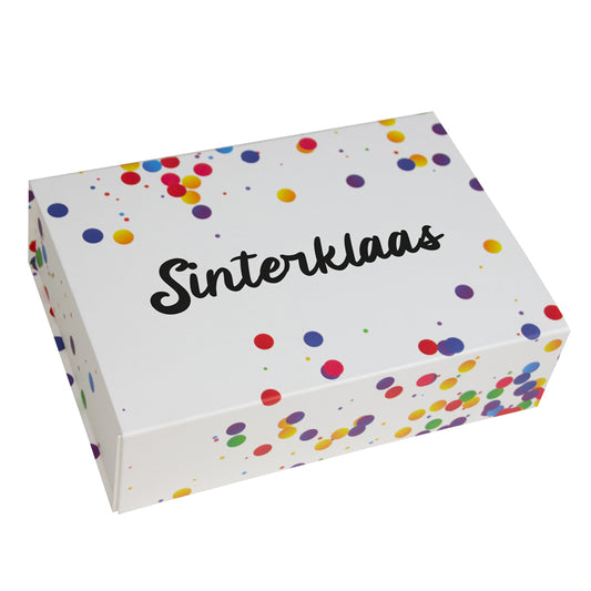 Magneetdozen confetti Sinterklaas