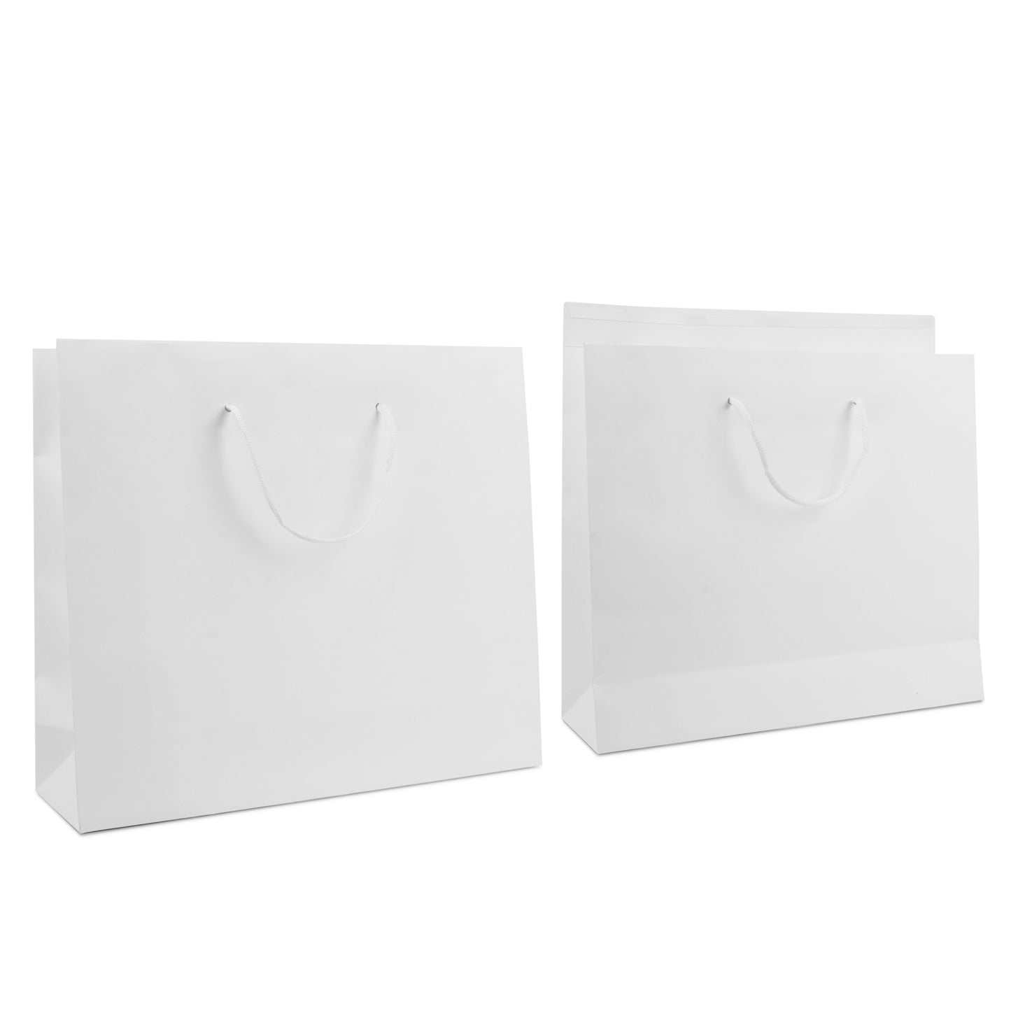 Luxe papieren tassen met klep