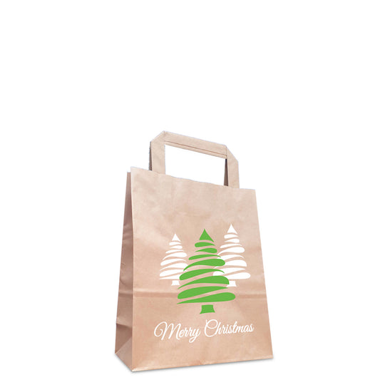 Papieren kersttassen - XMAS Forest