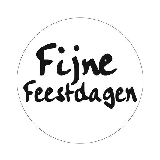 Etiketten - Fijne Feestdagen