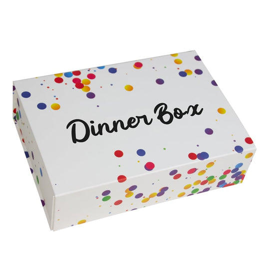 Magneetdozen confetti Dinner Box