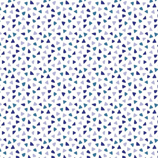 Coated inpakpapier - Trendy triangles dessin